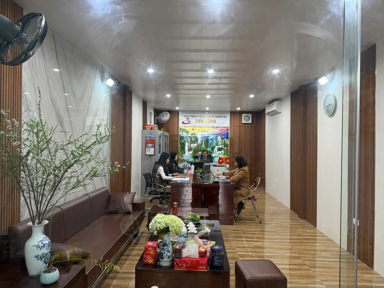 Văn phòng làm việc của Công ty Tiến Dũng