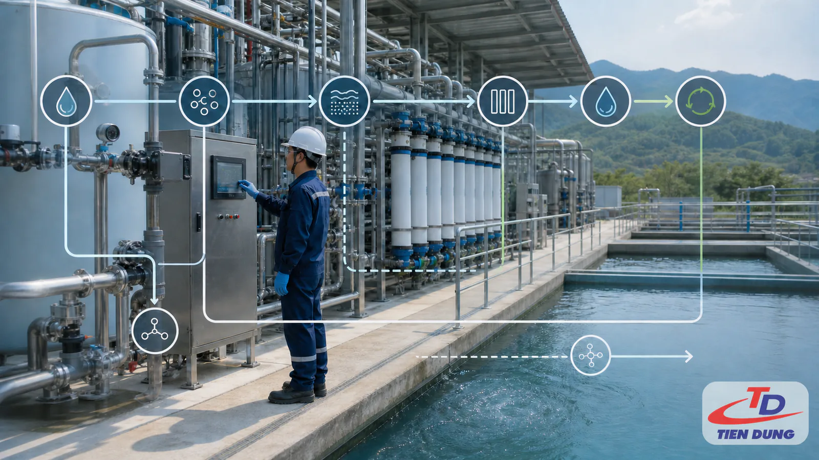 Hóa chất xử lý nước tại Phú Thọ: Nhóm sản phẩm phổ biến và cách chọn phù hợp