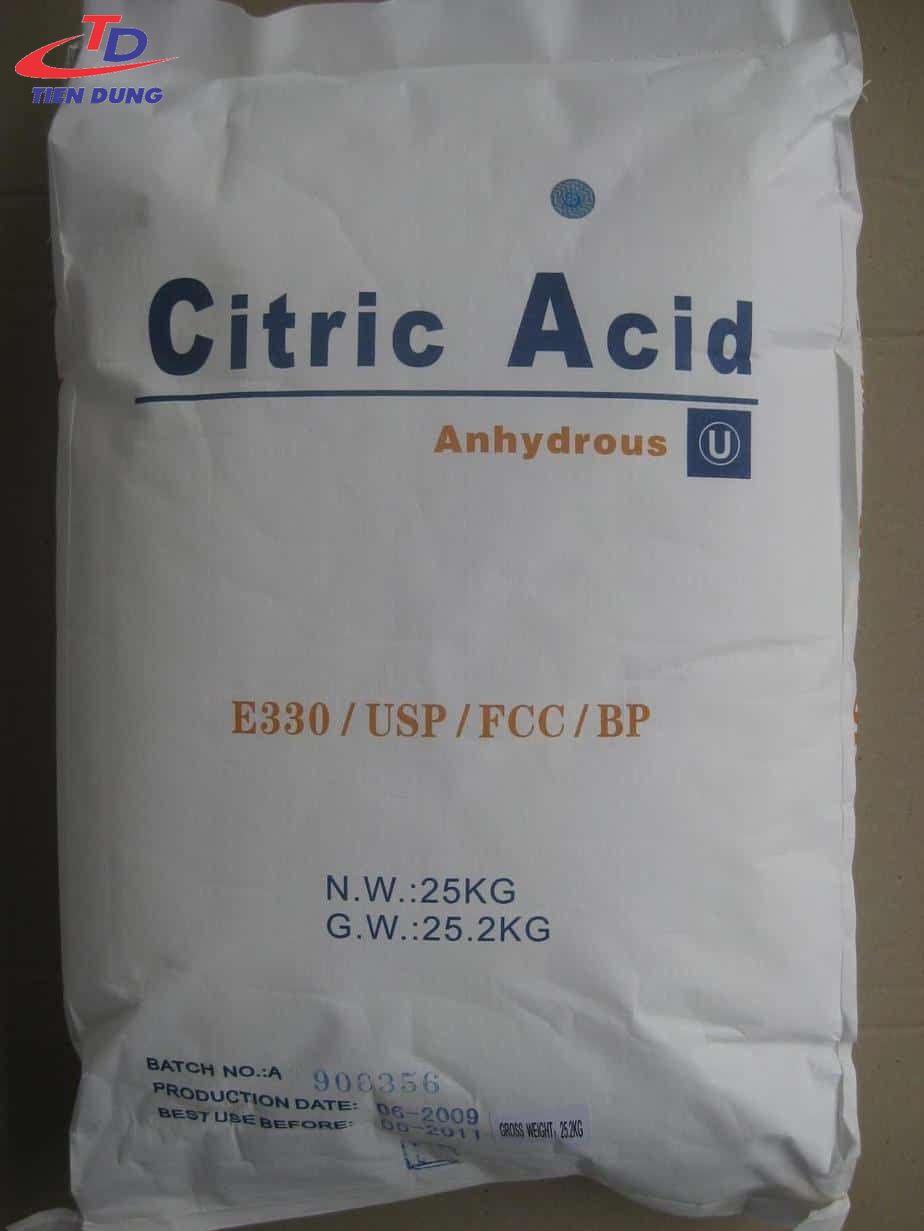 Axit citric (C6H8O7)