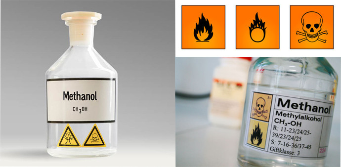 Methanol (CH₃OH)